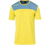 Kempa Emotion 2.0 Jersey Children's Jersey - Lime Yellow/Dove Blue, 128