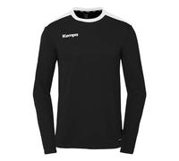 Kempa Emotion 27 Unisex Handball Long Sleeve Sweatshirt Black/White