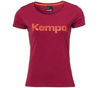 Kempa Graphic T-Shirt Women's T-Shirt - Deep Red, X-Large