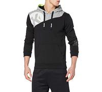Kempa Kemri Men Core 2.0 Hoodie Men's Hoodie - Black/Dark Grey Melange, XX-Large