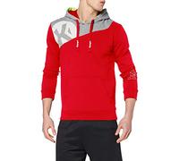 Kempa Kemri Men Core 2.0 Hoodie Men's Hoodie - Red/Dark Grey Melange, M