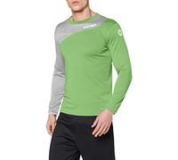 Kempa Men Core 2.0 Long Sleeve Shirt Men's Long Sleeve Shirt - Hope Green/Dark Grey Melan, S