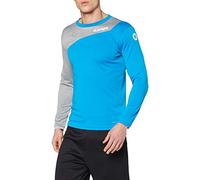 Kempa Men Core 2.0 Long Sleeve Shirt Men's Long Sleeve Shirt - Kempablue/Dark Grey Melan, XL