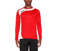 Kempa Men Peak Long Sleeve Shirt Men's Long Sleeve Shirt - red/white, M