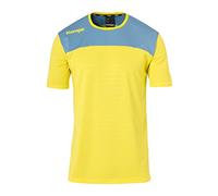 Kempa Men's Emotion 2.0 Trikot Shirt, Lime Yellow/Dove Blue, L