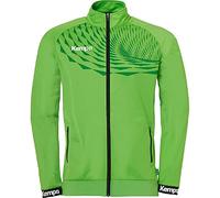 Kempa Men's Wave 26 Poly Boys' Sports Football Training Sweatshirt Sweat Jacket, Green (Hope Green/Lagoon), XXL