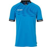 Kempa Men's Wave 26 Shirt Wave 26 Men's Boys' Sports Shirt Short Sleeve T-Shirt Functional Shirt Handball Gym Fitness Jersey