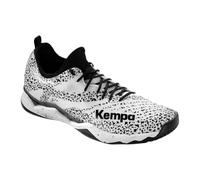 Kempa Men's Wing Lite 2.0 Handball Shoes, White Black, 11 UK