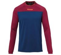 Kempa Prime Long Sleeve Shirt Men's Long Sleeve Shirt - Deep Blue/Deep Red, Small