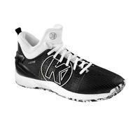 Kempa Unisex Attack Mid Handball Shoes, Sports Shoes, Trainers, Black White, 11.5 UK