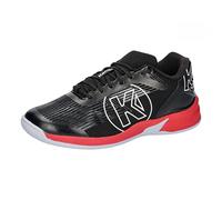 Kempa Unisex Attack Three 2.0 Handball Trainers Trainers, Black red, 11.5 UK