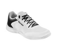Kempa Unisex's Kourtfly Three Sports Shoes, White Black, 10.5 UK