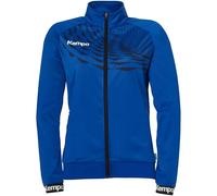 Kempa Wave 26 Poly Jacket Women Girls Sports Football Training Jacket Sweatshirt Jacket Sweat Jacket - Elastic Training Sweatshirt with Zip Pockets, XL, Black/Anthracite
