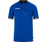 Kempa Wave 26 Shirt Men's Boys Sports Shirt Short Sleeve Functional Shirt Handball Gym Fitness Jersey - Elastic and Breathable Royal/Navy