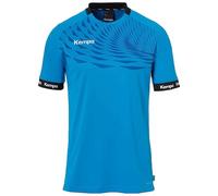 Kempa Wave 26 Shirt Men's Boys Sports Shirt Short Sleeve Functional Shirt Handball Gym Fitness Jersey - Elastic and Breathable