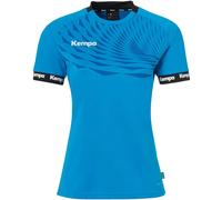Kempa Wave 26 Short Sleeve T-shirt Blue S Woman