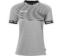 Kempa Wave 26 Short Sleeve T-shirt Grey XL Woman