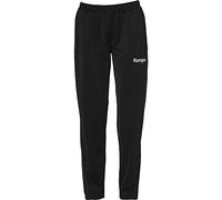 Kempa Women Core 2.0 Poly Pants Ladies Pants - Black/Dark Grey Melange, L
