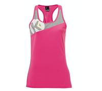 Kempa Women Core 2.0 Singlet Ladies Singlet - Magenta/Dark Grey Melange, XXL