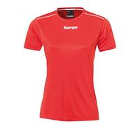 Kempa Women Poly Shirt Ladies T-Shirt - Red, XS