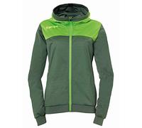 Kempa Emotion 2.0 Hooded Jacket Women's Hooded Jacket - Dragon Green/Hope Green, Large
