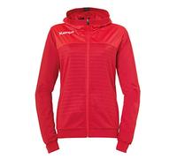 Kempa Women's Emotion 2.0 Kapuzenjacke Jacket, chilirot/Rot, L