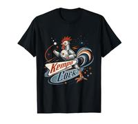 Kempo Cock Retro Robot Martial Arts Rooster Design Value Graphic T-Shirt