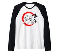 Kempo Karate Japanese Martial Arts Dojo Training Raglan Baseball Tee