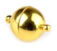KEMTAT 10pcs/lot Round Ball 6/8/10/12/14mm Strong Magnetic Clasps Fit Bracelets Necklace End Clasp Connectors Jewelry Making