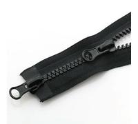 KEMTAT 5# 100cm 120cm 150cm Resin Zipper Down Jacket Coat Long Zip Open-End Double Slider Zippers For Sewing Garment Accessories