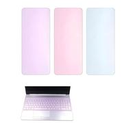 KEMUZ 3 Pieces Keyboard Protector, Waterproof Silicone Keyboard Protector, Transparent Universal Protection for 15-17 Inch Laptops