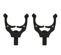 KEMUZ Fishing Accessories Rod Rest with Magnetic Holder, Set of 2 for Carp Fishing, Wild Fishing and Sea, Automatic Adjustment, Robust and Compatible with Bank Sticks
