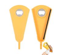 KEMUZ Pack of 2 bottle opener for seniors lid opener aid screw cap opener, jar opener for easy removal of the lid for seniors, people with arthritis and people low
