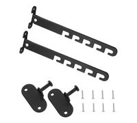 KEMUZ Set of 2 window tilt regulators, window locks, window lock set, window latch for windows, tilting window protection, for adjusting the opening angle of the window