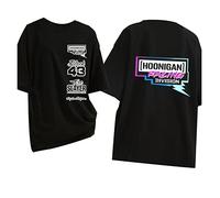 Ken Block 43 Tshirt Men's Graphic Print T Shirt Aesthetic Casual Cotton Oversized Short Sleeve Tshirts Tops Streetwear Black,L