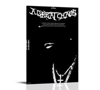 Ken Carson A Great ChaosWaterproof Posters Wall Art Posters Waterproof Home Printing Moisture-proof Easy to Install And Fade ResistantFrame-style20x30inch(50x75cm)