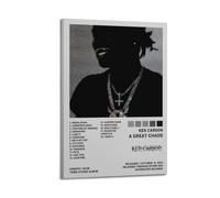 Ken Carson Posters A Great Chaos Album Poster Canvas Decorative Painting Modern Aesthetic Decorative Painting Bedroom Living Room Art Poster 08x12inch(20x30cm) Frame-style-5