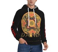 Ken*dri%c*k Black Hoodie Ra%pp*er Hooded Neck T Shirts for Men Band Sweatshirt Logo Casual Long Sleeve La*m%ar Pullover Tops Merch Clothes for Male Fans