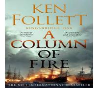 Ken Follett A Column of Fire Paperback Book in White Ken Follett White