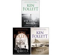 Ken Follett Collection 3 Books Set (Eye of the Needle, The Key to Rebecca, Triple)