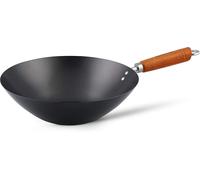 Ken Hom Classic 31cm Wok Non-Stick Carbon Steel Quick Heating Stir Fry