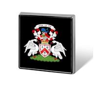 Ken-Nedy Marquess of Ailsa Coat of Arms Custom Lapel Pins Square Brooch Tie Suit Dress Accessories for Men Women Wedding Birthday