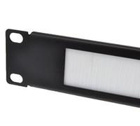 kenable 19 Inch Rack Mount Brush Panel 1U Cable Management White Bristles for Data Cabinet Server Network Switches Universal Fit
