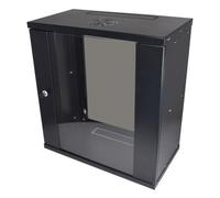 Kenable 19 Inch Shallow 12U Data Cabinet 280mm Deep Wall Mount Rack Flat Pack