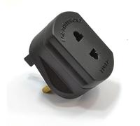 kenable 1A Shaver Plug/Toothbrush Charger Converter UK Mains Adapter BLACK
