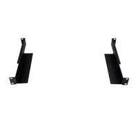 Kenable 1U Adjustable Server Rack Rails 4 Post Mount Depth 25Cm To 45Cm L-Bracket Kit