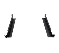kenable 1U Adjustable Server Rack Rails 4 Post Mount L Bracket Kit 53cm to 81cm Depth for 19 inch Cabinet
