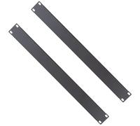 kenable 1U Blanking Plate Solid Black for 19 Inch Server Rack Cabinet Data Comms Airflow Management - 2 Pack