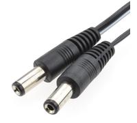 kenable 2.1mm x 5.5mm DC Connector Lead Male to Male Power Cable 2m [2 metres]