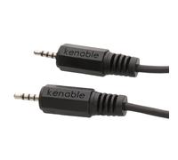 kenable 2.5mm 4 Pole Jack Plug to 2.5mm 4 Pole Jack Plug AV Cable 1.8m